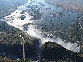 vicfalls,水,非洲