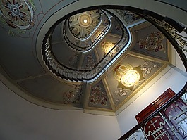 新藝術風格,樓梯,結構