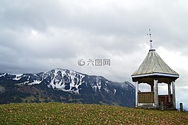 展館,山,綠化