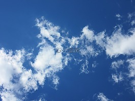 云,天空,藍(lán)色