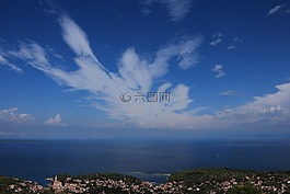 云,天空,藍(lán)色