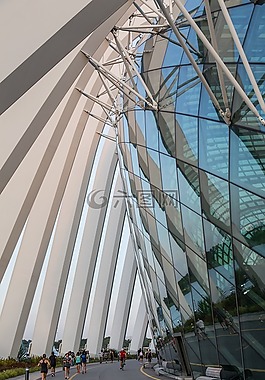 flower dome,玻璃,玻璃建筑