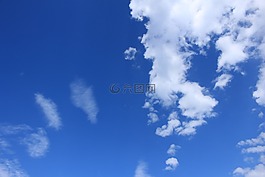 云,天空,藍(lán)色