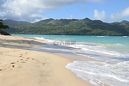 多明尼加共和國海灘,假期,海灘