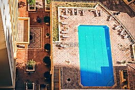 池,游泳,水