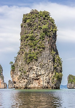 巖,水,島