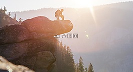 自然,懸崖,巖