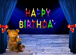 生日,生日快樂,熊