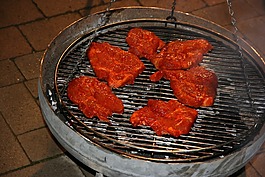 烤架,肉,燒烤
