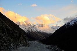 喜馬拉雅山,山,印度