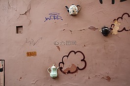 hauswand,茶壺,一半