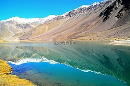 喜馬拉雅山,湖,山