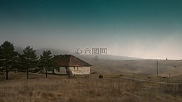 學校,老,教育