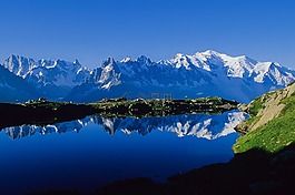 全景,山,水