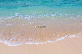 砂,海灘,水域
