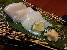 生魚片,日本料理,食物