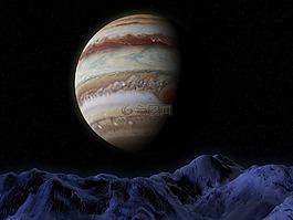 木星,木卫三,空间