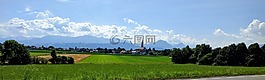巴伐利亞,山,景觀