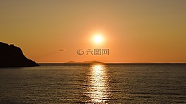 日出,太陽(yáng),海