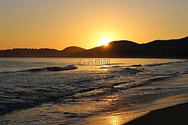 海,海灘,海洋