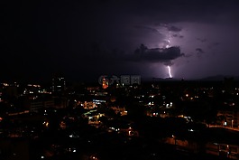 雷,天空,氣象現象