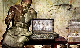 幻想,計(jì)算機(jī),雕像