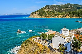 希臘,skopelos,島