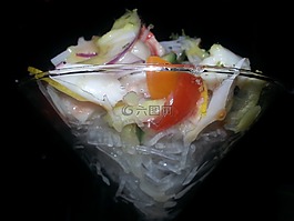 日本,海鲜鸡尾酒,虾