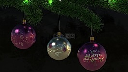 圣誕快樂,christbaumkugeln,tannenzweig