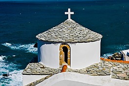 希臘,skopelos,島