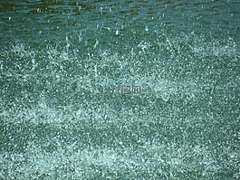 水,噴泉,向下