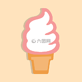 冰淇淋,剪貼畫,矢量