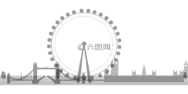 天际线,伦敦,车轮