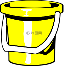 斗,桶,黃色