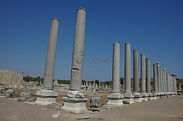 古城别加,佩尔盖,古代