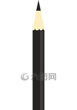 铅笔,颜色,黑