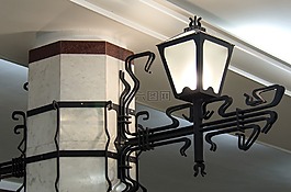 燈籠,后,光