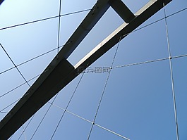 橋,架構,建設