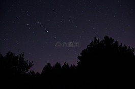 夜,天空,星星