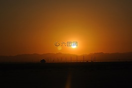 日出,自然,景觀