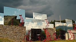鏡子,太陽能,odeillo