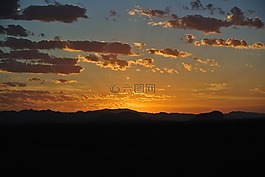 日出,自然,景觀