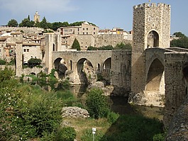 besalú,加泰罗尼亚,西班牙
