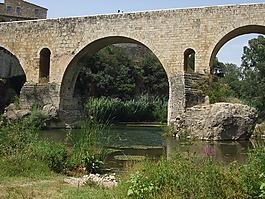 besalú,桥,加泰罗尼亚