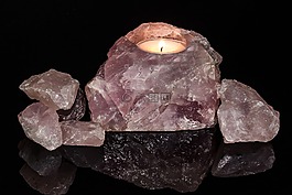 玫瑰石英,礦產(chǎn),粉紅色