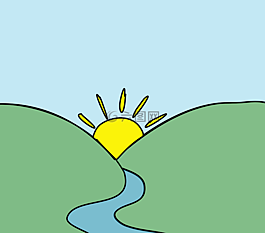 日出,太阳
