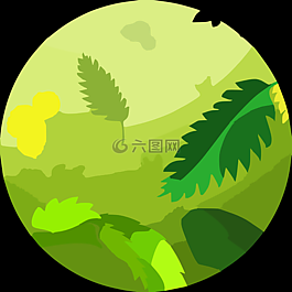葉子,綠色,風(fēng)暴