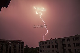 閃電,性質(zhì),風(fēng)暴