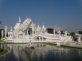 白寺,泰國的土地,清萊