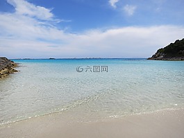 科西嘉,海,水